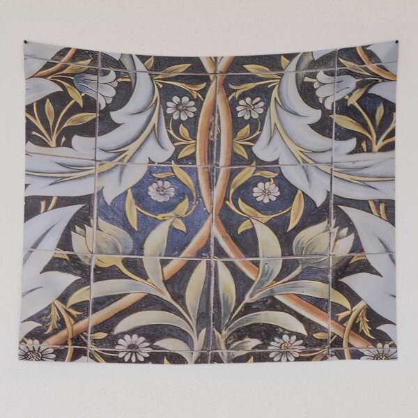 Item preview, PANEL OF CERAMIC TILES DESIGNED BY MORRIS AND PRODUCED BY WILLIAM DE MORGAN 1876 By William Morris designed and sold by erinkavanagh.