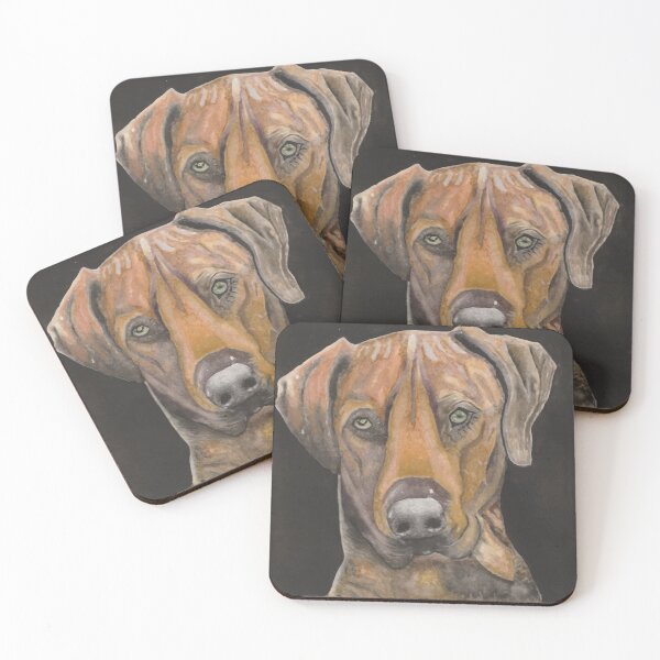 Item preview, Rhodesian Ridgeback named Cairo from South Africa designed and sold by rachelmcintyreart.