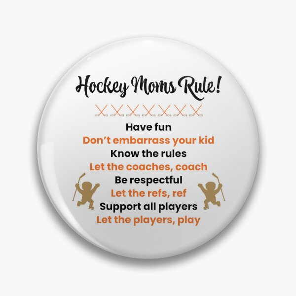 Item preview, Hockey Moms Rule - In Anaheim Ducks colors designed and sold by Hattrixz.