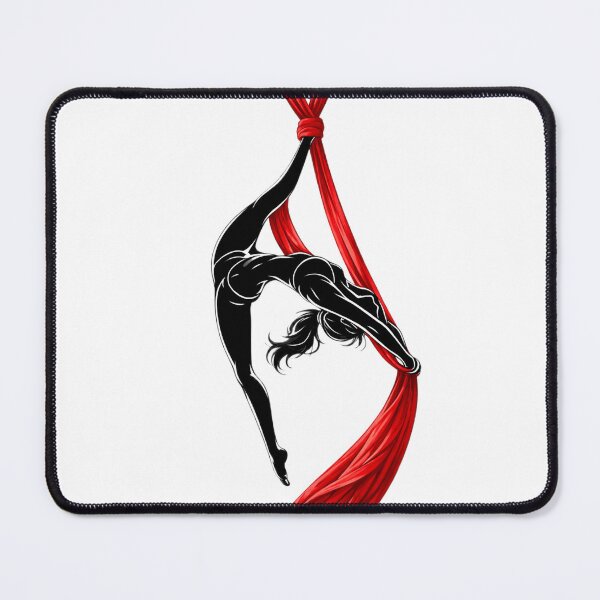 Item preview, Aerial Silk Acrobat – Red Flow Design Short description: designed and sold by eragon541289.