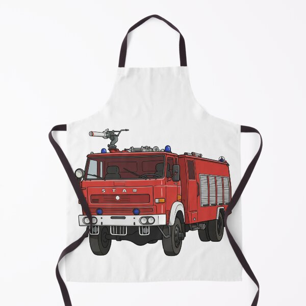 Item preview, Fire Truck Star 244 designed and sold by ReganDesigns.