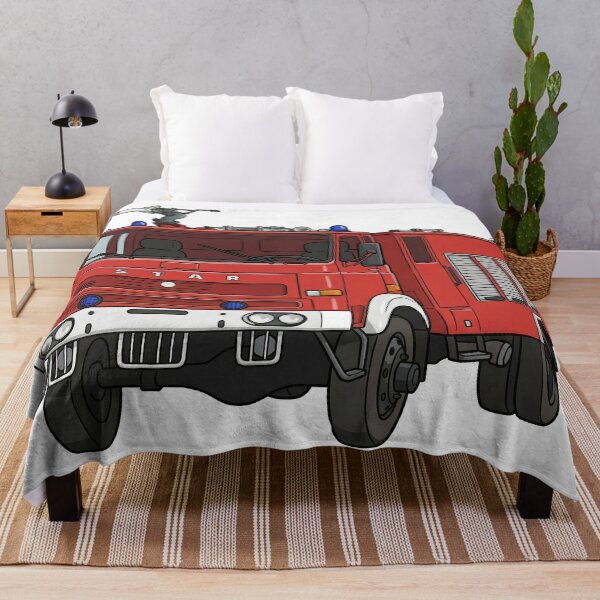 Item preview, Fire Truck Star 244 designed and sold by ReganDesigns.