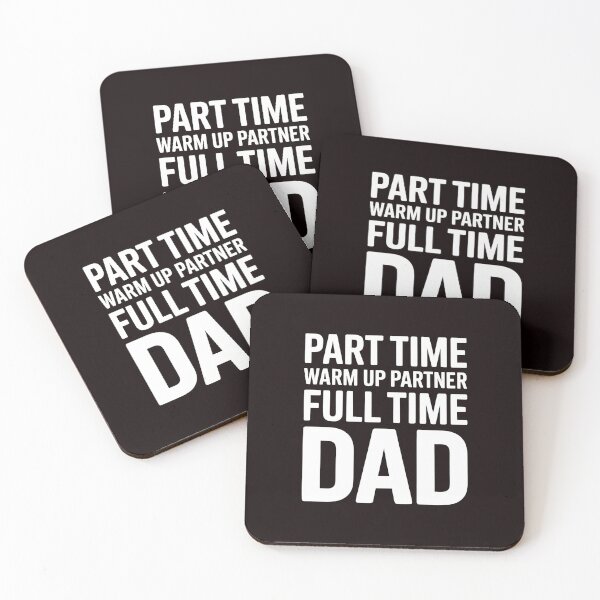 Item preview, Part Time Warm Up Partner Full Time Dad – Proud Dad Sports Design designed and sold by Redgiant87x.