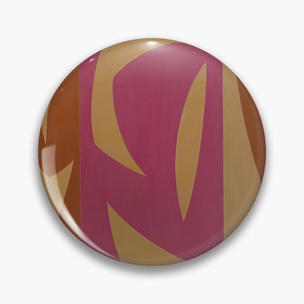 Item preview, Triptyque ocre-violet-rouge By Fernand Leduc designed and sold by erinkavanagh.