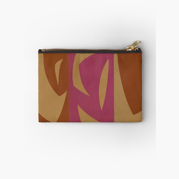 Item preview, Triptyque ocre-violet-rouge By Fernand Leduc designed and sold by erinkavanagh.