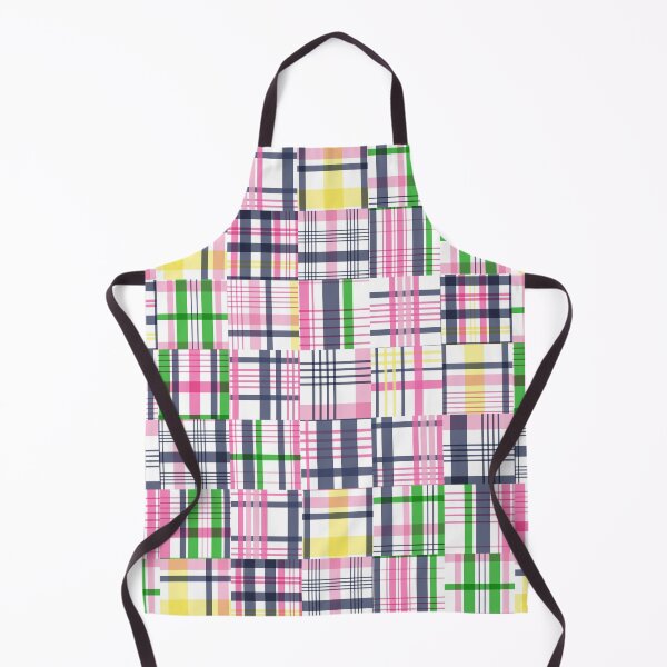 Item preview, Preppy Pink Patchwork Madras designed and sold by emrdesigns.