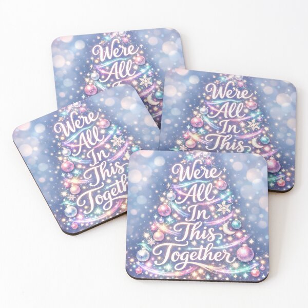 Item preview, Christmas Tree With Heartwarming Quote designed and sold by Maria Dryfhout.
