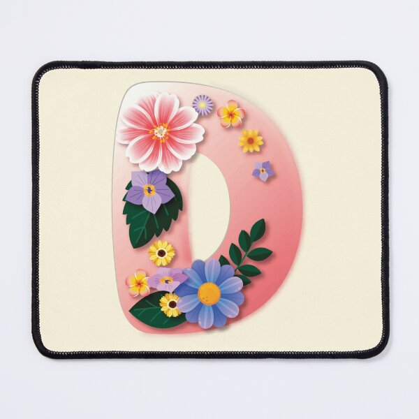 Item preview, Initial D Letter, The D Letter designed and sold by CharlottePlaceArt.