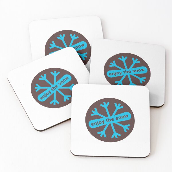 Item preview, ENJOY THE SNOW - MINIMALIST WINTER & SKIING ADVENTURE designed and sold by PhokaPhokich.