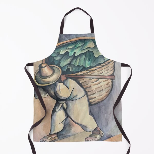 Item preview, EL CARGADOR DE HOJAS DE PLATANO 1953 By Diego Rivera designed and sold by erinkavanagh.