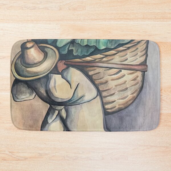 Item preview, EL CARGADOR DE HOJAS DE PLATANO 1953 By Diego Rivera designed and sold by erinkavanagh.
