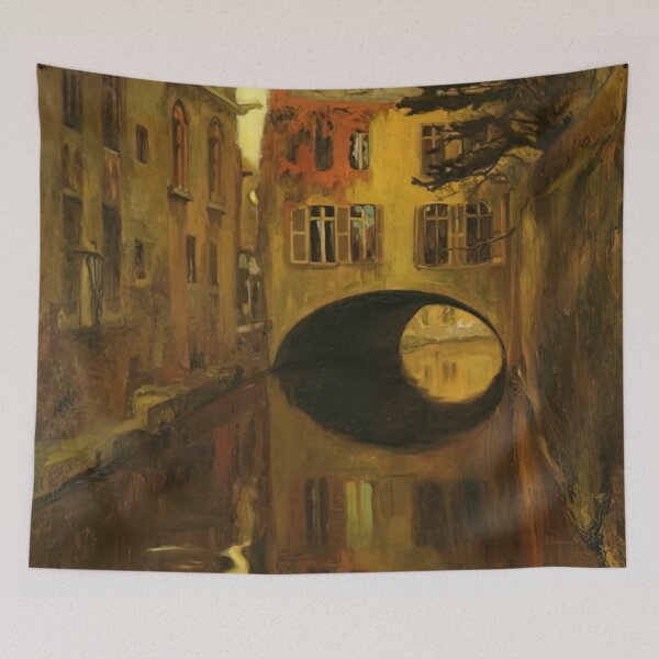 Item preview, HOUSE OVER THE BRIDGE By Diego Rivera designed and sold by erinkavanagh.