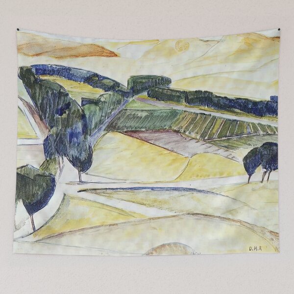 Item preview, LANDSCAPE AT TOLEDO 1913 By Diego Rivera designed and sold by erinkavanagh.