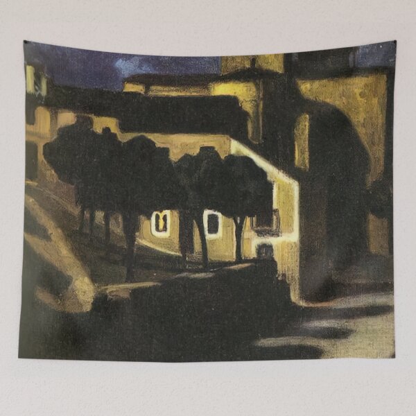 Item preview, NIGHT SCENE IN AVILA 1907 By Diego Rivera designed and sold by erinkavanagh.