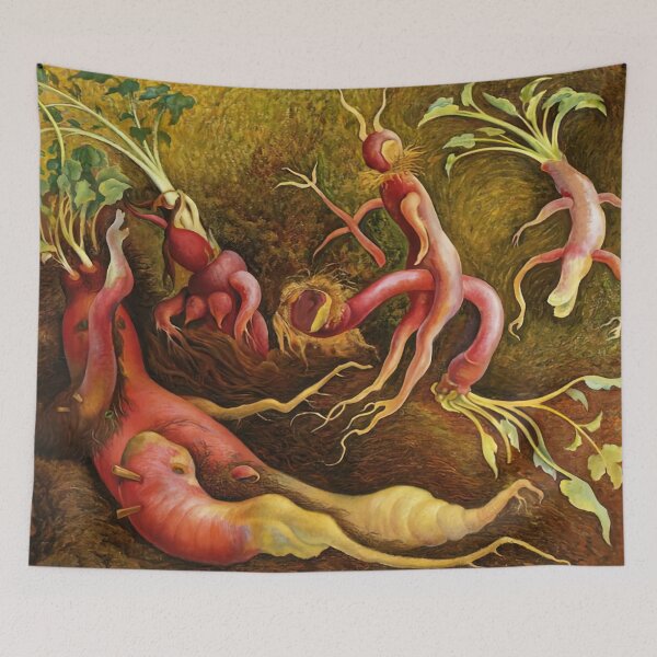 Item preview, THE TENPTATIONS OF SAINT ANTONY 1947 By Diego Rivera designed and sold by erinkavanagh.