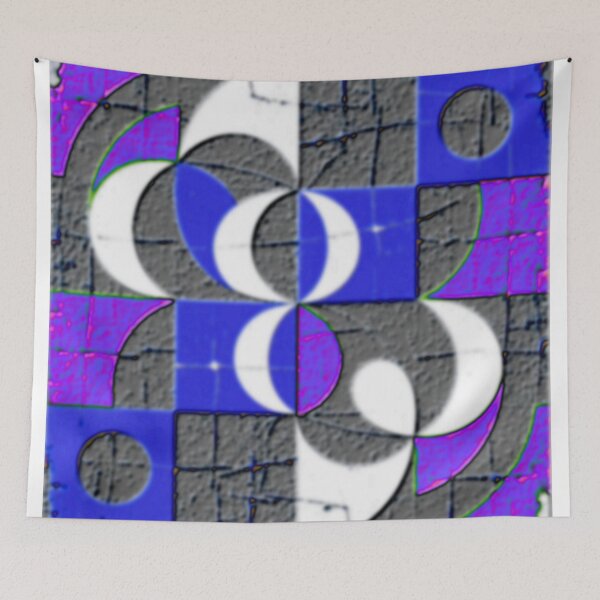 Item preview, numbers dark electrize 3 colourful geometric abstract design designed and sold by SmashingDeals.