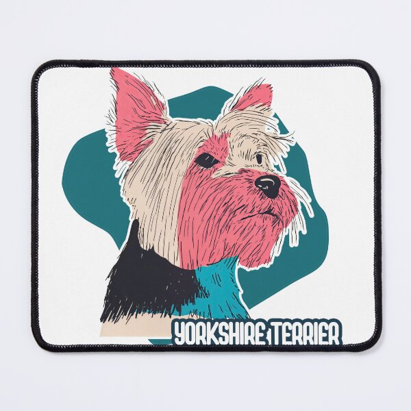 Item preview, Yorkshire Terrier – Bold Breed Illustration designed and sold by ForeverPrintsOK.