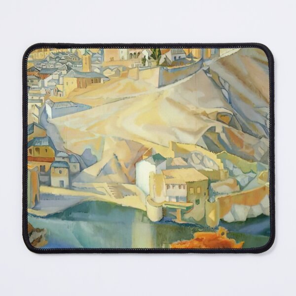 Item preview, VIEW OF TOLEDO 1912 By Diego Rivera designed and sold by erinkavanagh.