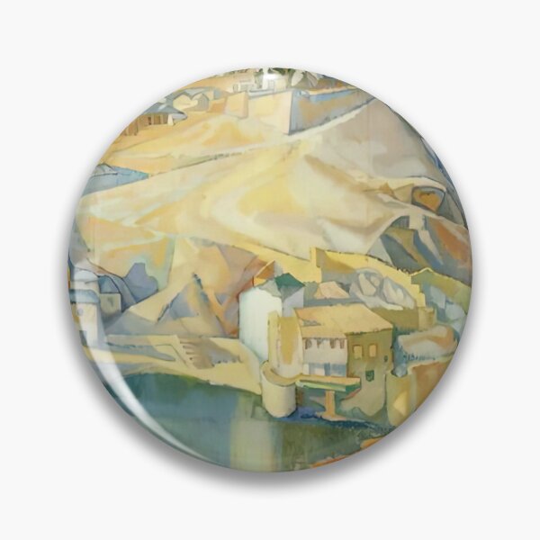 Item preview, VIEW OF TOLEDO 1912 By Diego Rivera designed and sold by erinkavanagh.