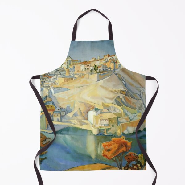 Item preview, VIEW OF TOLEDO 1912 By Diego Rivera designed and sold by erinkavanagh.