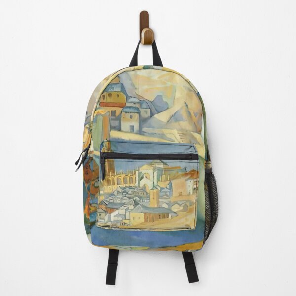 Item preview, VIEW OF TOLEDO 1912 By Diego Rivera designed and sold by erinkavanagh.