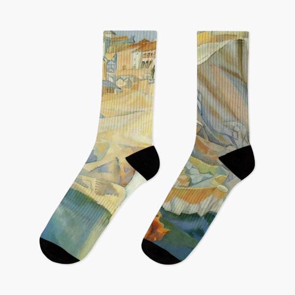 Item preview, VIEW OF TOLEDO 1912 By Diego Rivera designed and sold by erinkavanagh.
