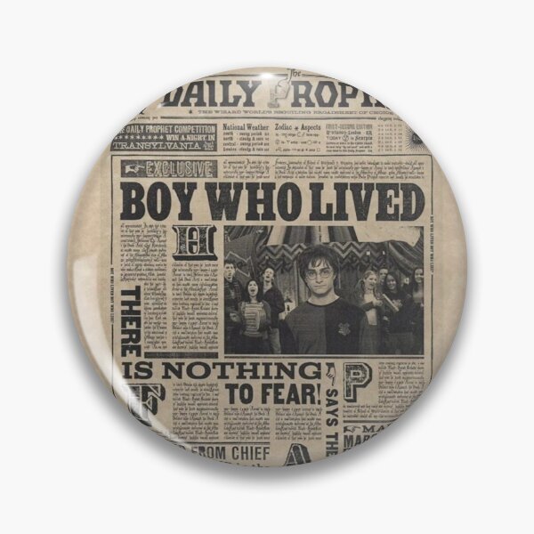 Item preview, Daily Prophet Boy who lived designed and sold by ShokoLaPatata.