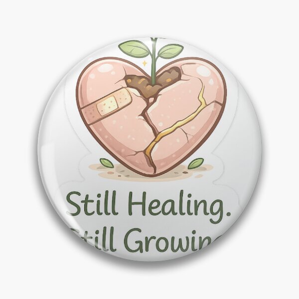 Item preview, Healing Isn’t Linear – Mental Health Self Love Affirmation Sticker designed and sold by CutePlix.