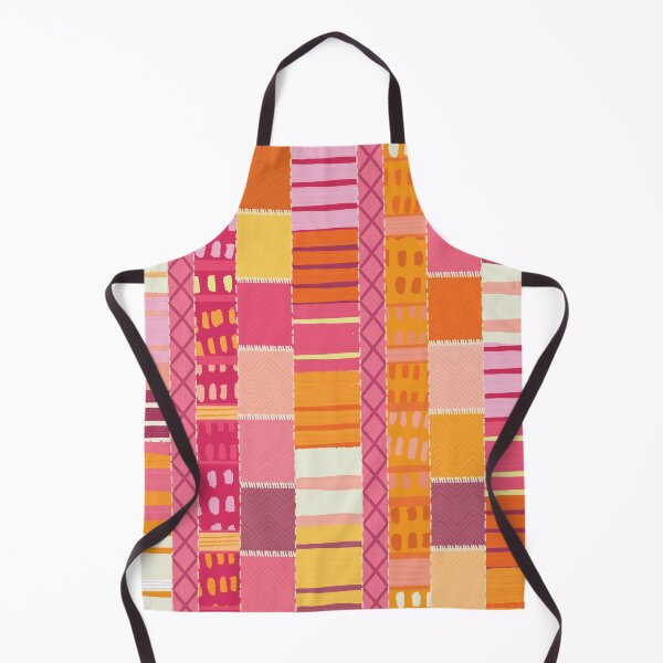 Item preview, Sketchbook Marks | Textured | Multicoloured Stripes | Bright Bohemian designed and sold by Annette Chabidon Studio.