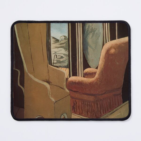 Item preview, FURNITURE IN THE VALLEY By Giorgio de Chirico designed and sold by erinkavanagh.