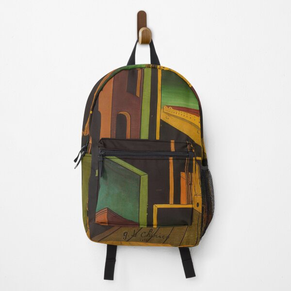 Item preview, GEOMETRIC COMPOSITION WITH FACTORY LANDSCAPE 1917 By Giorgio de Chirico designed and sold by erinkavanagh.