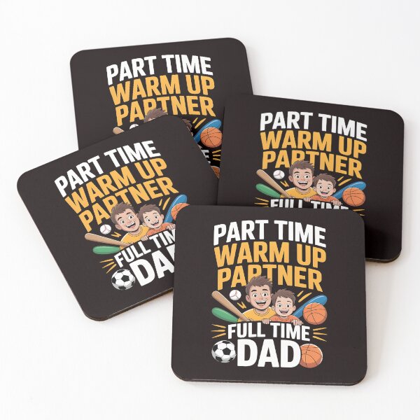 Item preview, Part Time Warm Up Partner Full Time Dad – Sports Proud Dad Shirt designed and sold by Redgiant87x.