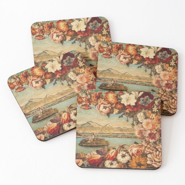 Item preview, ISLAND AND FLOWER GARLAND By Giorgio de Chirico designed and sold by erinkavanagh.