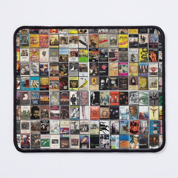 Item preview, Ultimate Music Cassette Print: Greatest Music Albums of All Time designed and sold by Mr Mustard Prints.