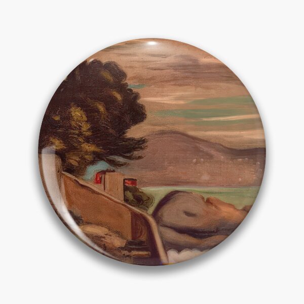 Item preview, LANDSCAPE NEAR GENOVA By Giorgio de Chirico designed and sold by erinkavanagh.