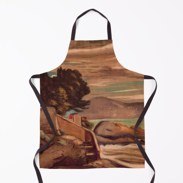 Item preview, LANDSCAPE NEAR GENOVA By Giorgio de Chirico designed and sold by erinkavanagh.