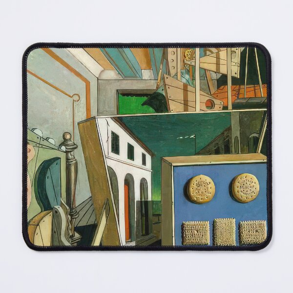 Item preview, METAPHYSICAL INTERIOR WITH BISCUITS 1916 By Giorgio de Chirico designed and sold by erinkavanagh.