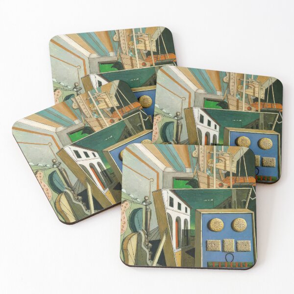 Item preview, METAPHYSICAL INTERIOR WITH BISCUITS 1916 By Giorgio de Chirico designed and sold by erinkavanagh.