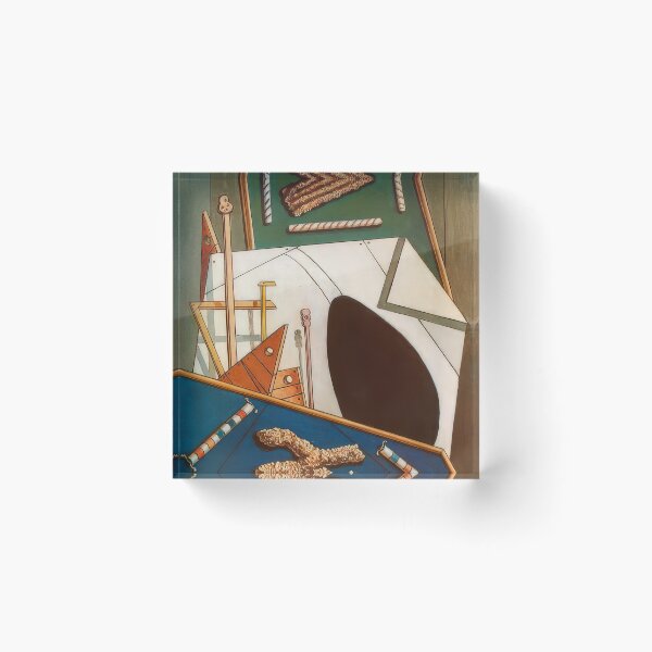 Item preview, METAPHYSICAL INTERIOR WITH BISCUITS By Giorgio de Chirico designed and sold by erinkavanagh.