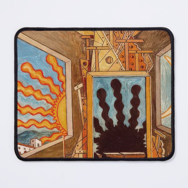 Item preview, METAPHYSICAL INTERIOR WITH SUN WHICH DIES 1971 By Giorgio de Chirico designed and sold by erinkavanagh.