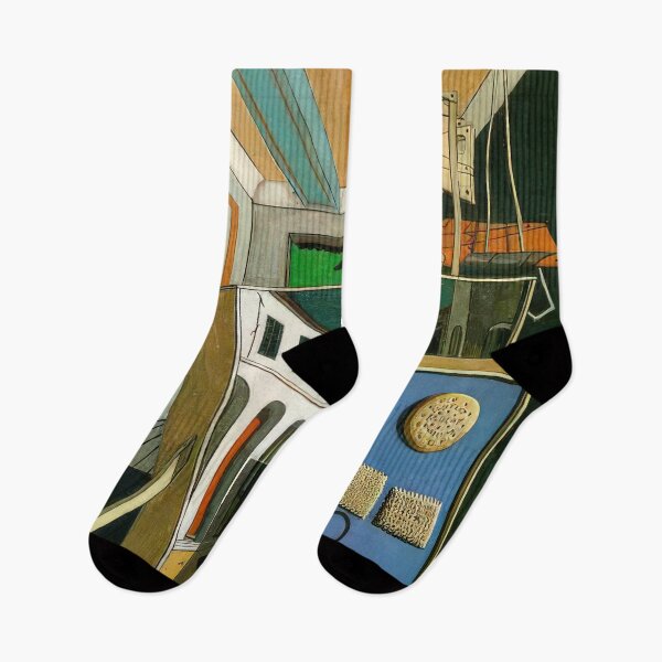Item preview, METAPHYSICAL INTERIOR WITH BISCUITS 1916 By Giorgio de Chirico designed and sold by erinkavanagh.