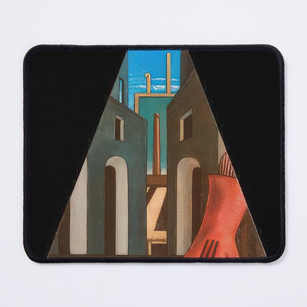 Item preview, METAPHYSICAL TRIANGLE 1958 By Giorgio de Chirico designed and sold by erinkavanagh.