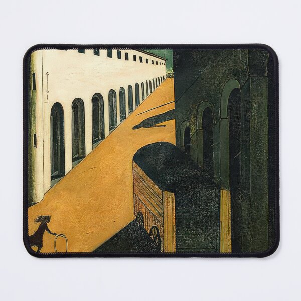 Item preview, MYSTERY AND MELANCHOLY OF A STREET 1914 By Giorgio de Chirico designed and sold by erinkavanagh.