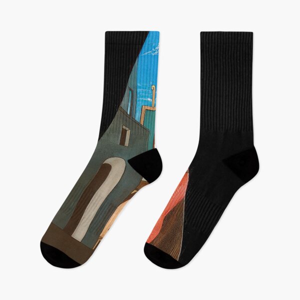 Item preview, METAPHYSICAL TRIANGLE 1958 By Giorgio de Chirico designed and sold by erinkavanagh.