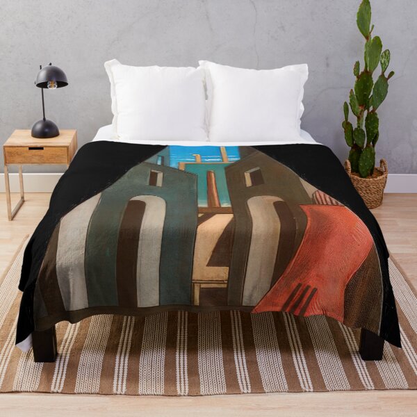 Item preview, METAPHYSICAL TRIANGLE 1958 By Giorgio de Chirico designed and sold by erinkavanagh.