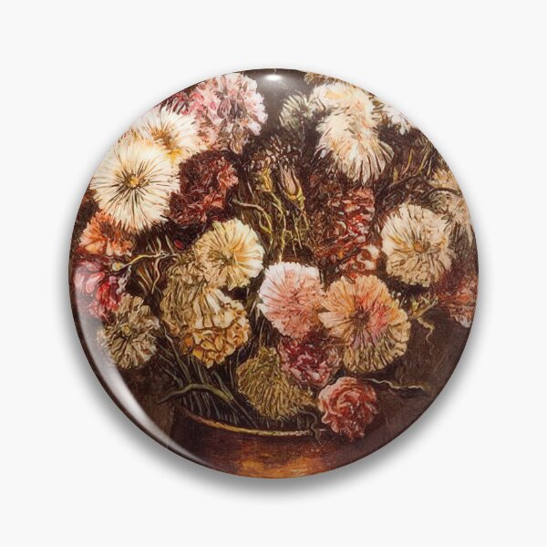 Item preview, STILL LIFE WITH FLOWERS IN COPPER BOWL By Giorgio de Chirico designed and sold by erinkavanagh.
