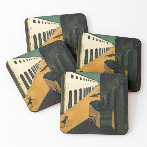 Item preview, MYSTERY AND MELANCHOLY OF A STREET 1914 By Giorgio de Chirico designed and sold by erinkavanagh.