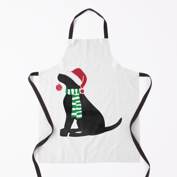Item preview, Christmas Black Lab Holiday Dog designed and sold by emrdesigns.