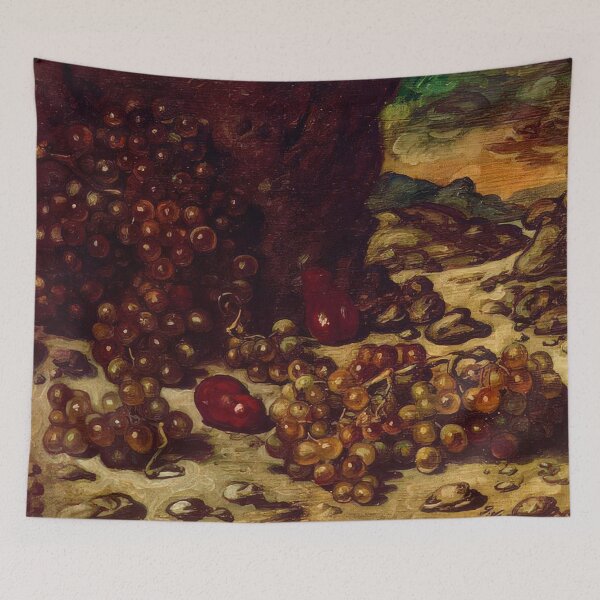 Item preview, STILL LIFE WITH ROCKY LANDSCAPE 1942 By Giorgio de Chirico designed and sold by erinkavanagh.