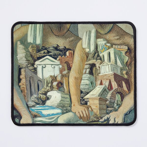 Item preview, THE ARCHAEOLOGISTS 1927 By Giorgio de Chirico designed and sold by erinkavanagh.